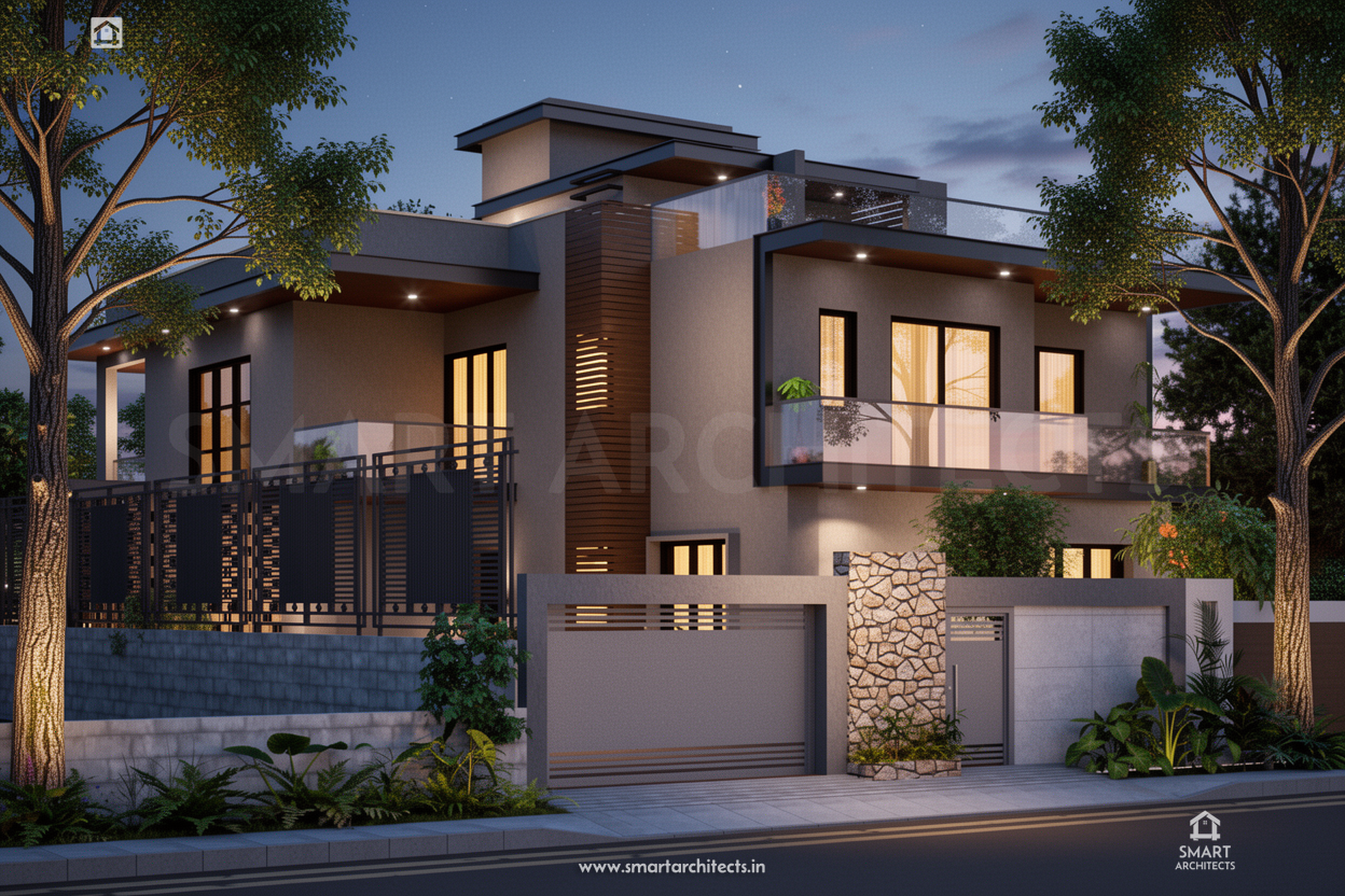 Exterior design by Smart Architects